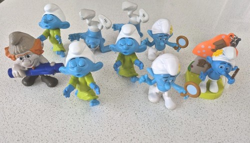 Mcdonalds 2013 smurfs happy - mcdonalds,