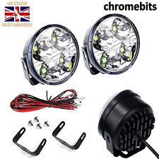 LED DRL Fog  Running Lights 2.75" 7CM  FOR FORD FIESTA ESCORT FOCUS MONDEO KA