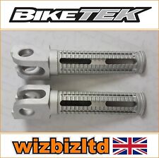 Kawasaki ZXR 400 1994-2008 [Biketek Front Silver Billet Race Pegs]