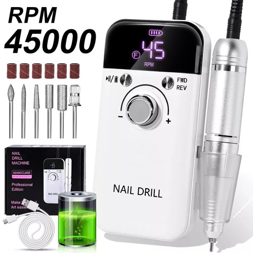 Electric nail file - file, drill