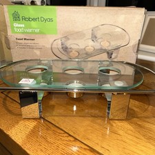 Glass Food Warmer 3 Candles