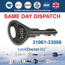 Helmsman Silver School Lockers Replacement Keys Range (31001-33000) Cut to Code
