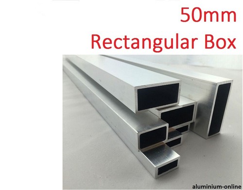 Aluminium rectangular box - aluminium,