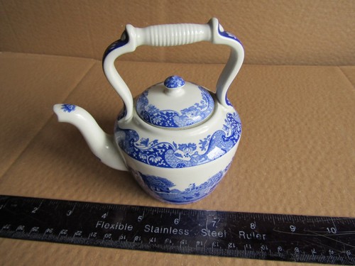 Spode blue italian miniature - blue,