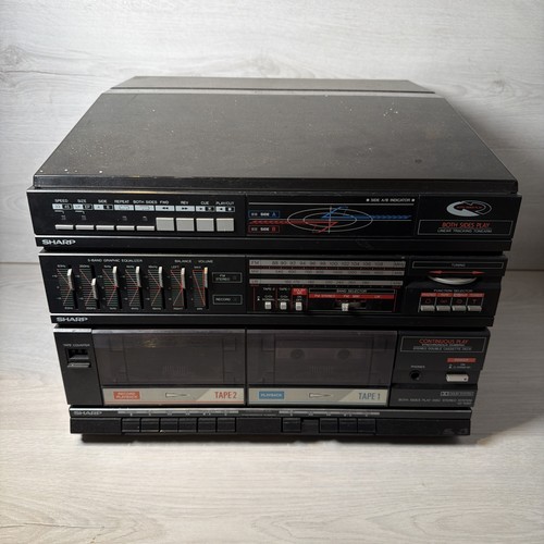 Sharp 1550e vintage stereo - vintage,
