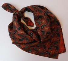 Silk Neckerchief Scarf. 19"