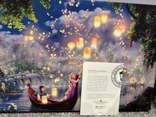 Thomas Kinkade Studios “Tangled” Wrapped Canvas Print with COA