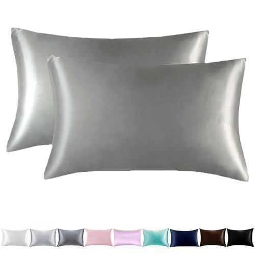 Pcs silk pillow - pillow, cases