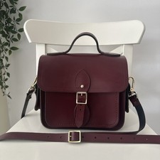 The Cambridge Satchel Company Leather Traveller Bag in Oxblood