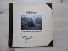 Melanie Safka autograph signed LP cover "stoneground words" vinyl