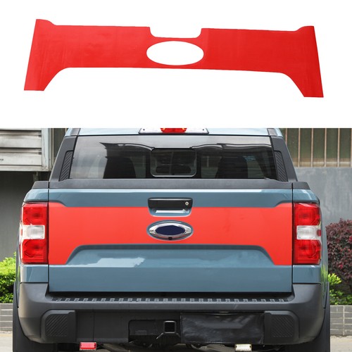 Red tailgate blackout vinyl - red,