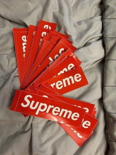 Supreme box logo stickers - supreme,