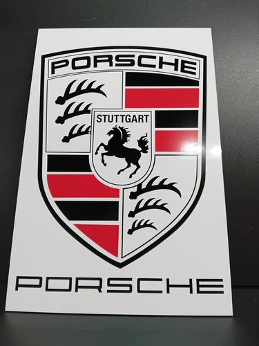 Porsche sign board - sign,