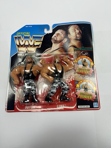 Wwf hasbro backing card bubble - card,