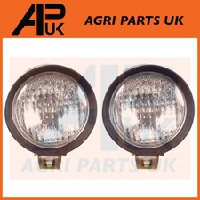 PAIR Round 126mm 5" Rubber 12V