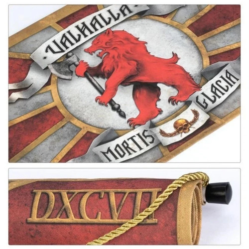 Valhallan regimental banner - regimental,