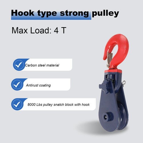 Ton snatch block - ton, hook