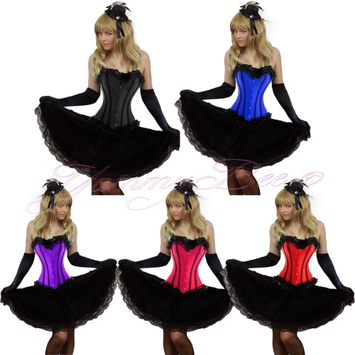 Burlesque costume corset dress - burlesque,