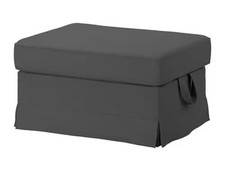 IKEA EKTORP Replacement Cover for footstool, Hallarp grey, 205.035.66 - NEW