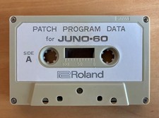 ROLAND JUNO 60 SYNTHESIZER PATCH DATA - ORIGINAL