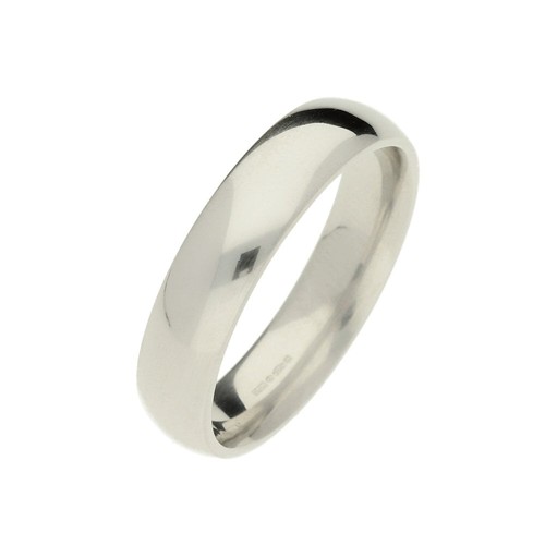 Platinum 5mm court - platinum, 'court'