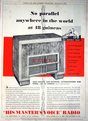 Hmv model 580 auto radiogram - hmv,