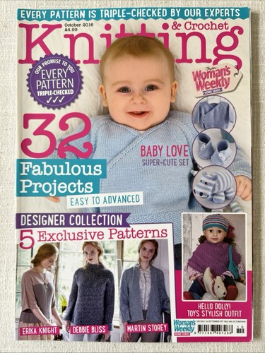 Knitting crochet magazine - knitting, &