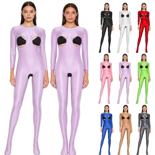 Women wetlook pvc - wetlook, bodysuit