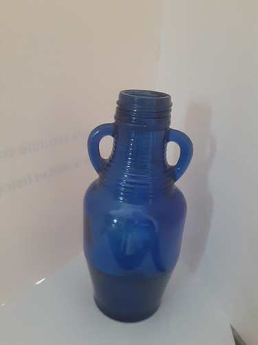 Cobalt blue glass bottle dual - cobalt,