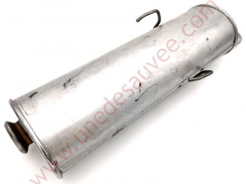 Rear exhaust silencer - rear,