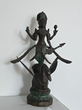 Brass Saraswati Statue: Hindu