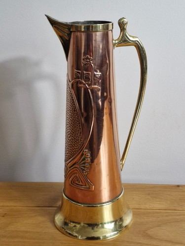 Antique art nouveau copper - nouveau, &