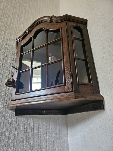 Glass door wood arched - glass,