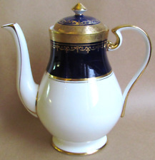 AYNSLEY GEORGIAN COBALT 7348 COFFEE POT - MINT (11611)