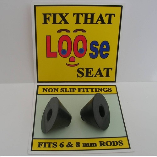 Quick fix for loose toilet - ,