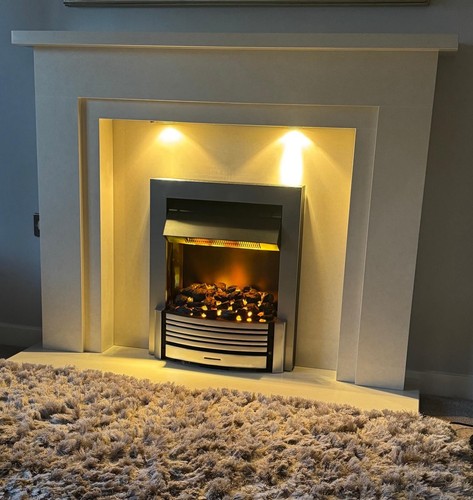 Marble fireplace mantle - marble,