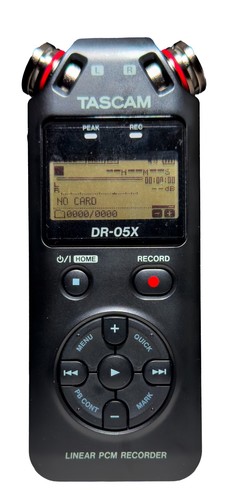 Tascam 05x linear - dr-05x, pcm