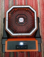 KSSVZZ A18 Orange Camping Fan Portable USB Rechargeable 30000mAh Outdoor RRP £45