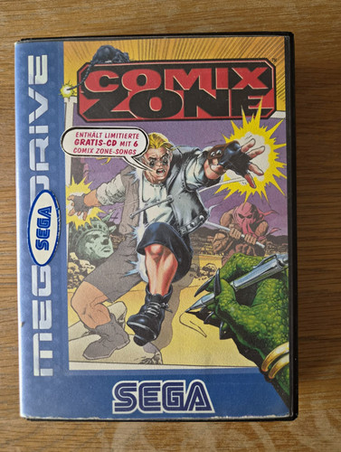 Comix zone sega mega drive - comix,