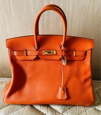 HERMES Birkin 35 Hand Bag Veau