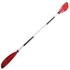 Folding Kayak Paddle Collapsible Canoe Oar Lightweight Aluminium 230cm