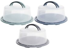Cake Carrier Large Lockable Plastic Cake Storage Container Cake Dome With Lid