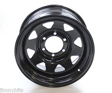 Mitsubishi L200 K74 16" Black 8" ET-20 Modular Steel Wheel 6x139.7