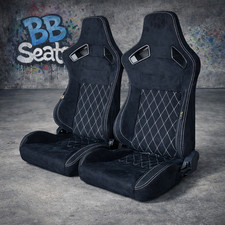 BB6 RS Black Suede Alcantara