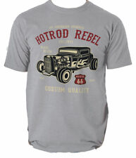 Hot Rod Rebel t shirt car muscle american S-3XL 