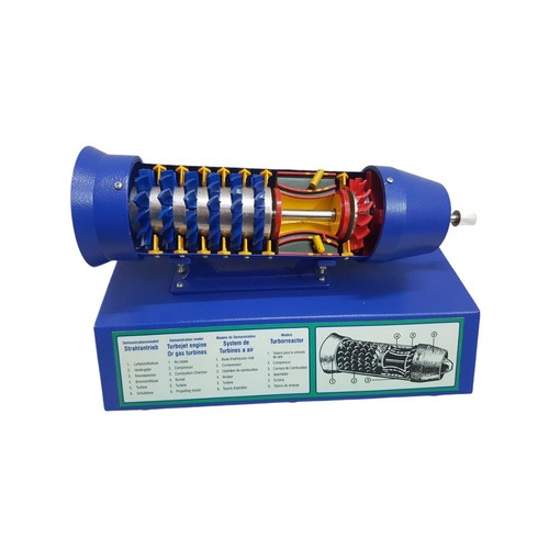Turbo jet engine model - jet,