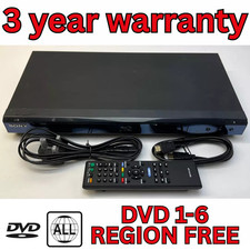 Sony Blu-Ray Player BDP-S350 Blu-Ray Disc / DVD Player Full HD Warranty remote