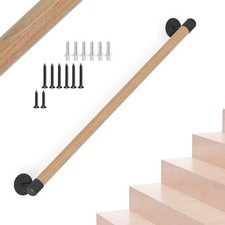 60CM/2FT Round Wooden Handrail