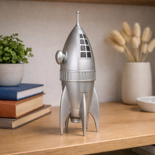 Retro sci spaceship rocket - retro,