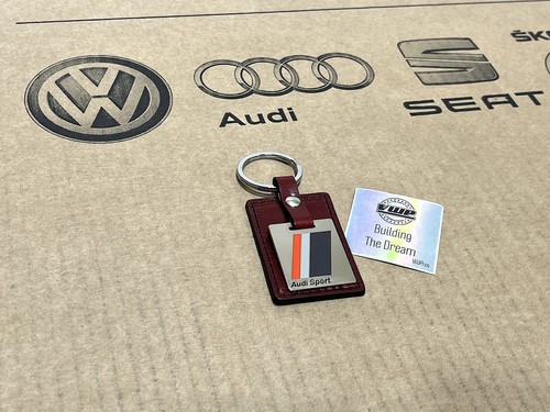 Audi sport logo - sport, leather